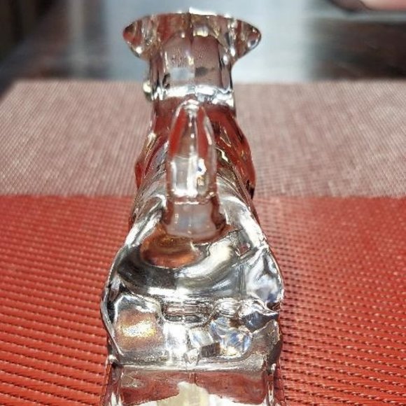 Heisey Animal Scottie Dog Champ Sealyham Terrier Clear Paperweight - Picture 2 of 6